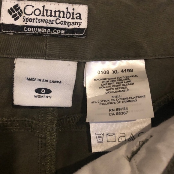 Columbia cotton shorts size 8 - Picture 5 of 7